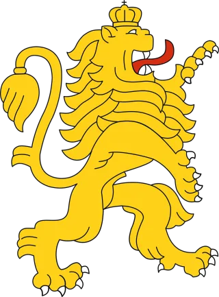 Animal Heraldry Lion Stickdatei