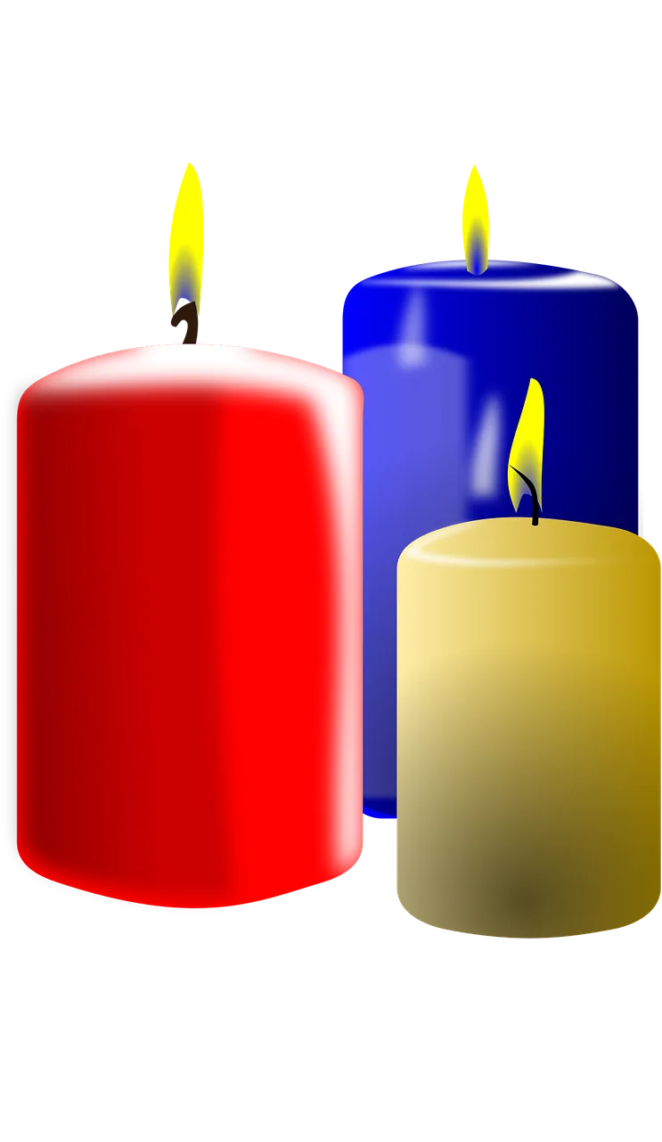 Candles Xmas Light Stickdatei – Weihnachten