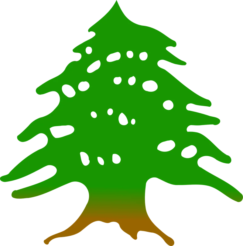 Cedar Forest Plant Stickdatei – Natur