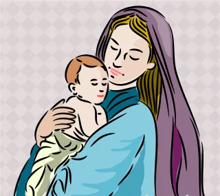 Care Love Mary Stickdatei