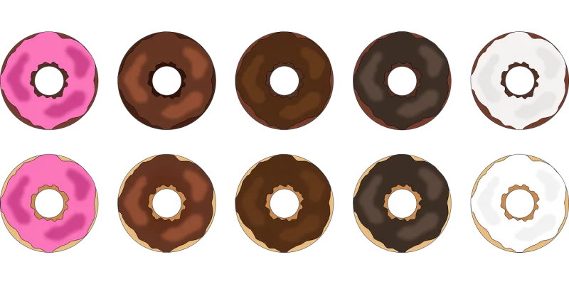 Assorted Chocolate Dessert Stickdatei – Essen & Trinken