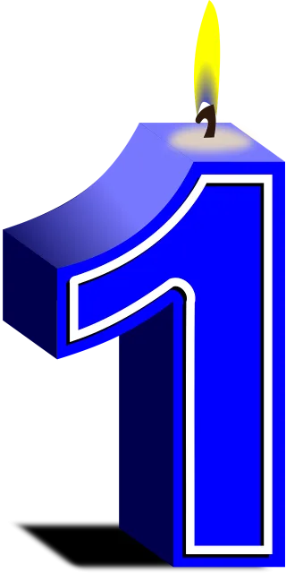 Numbers 1 One Stickdatei