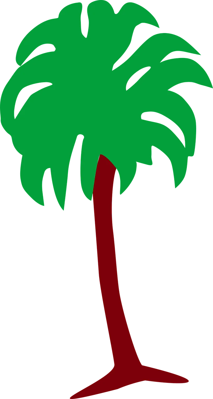Palm Plant Tree Stickdatei – Natur