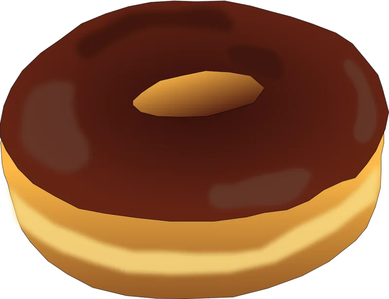 Chocolate Dessert Donut Stickdatei – Essen & Trinken