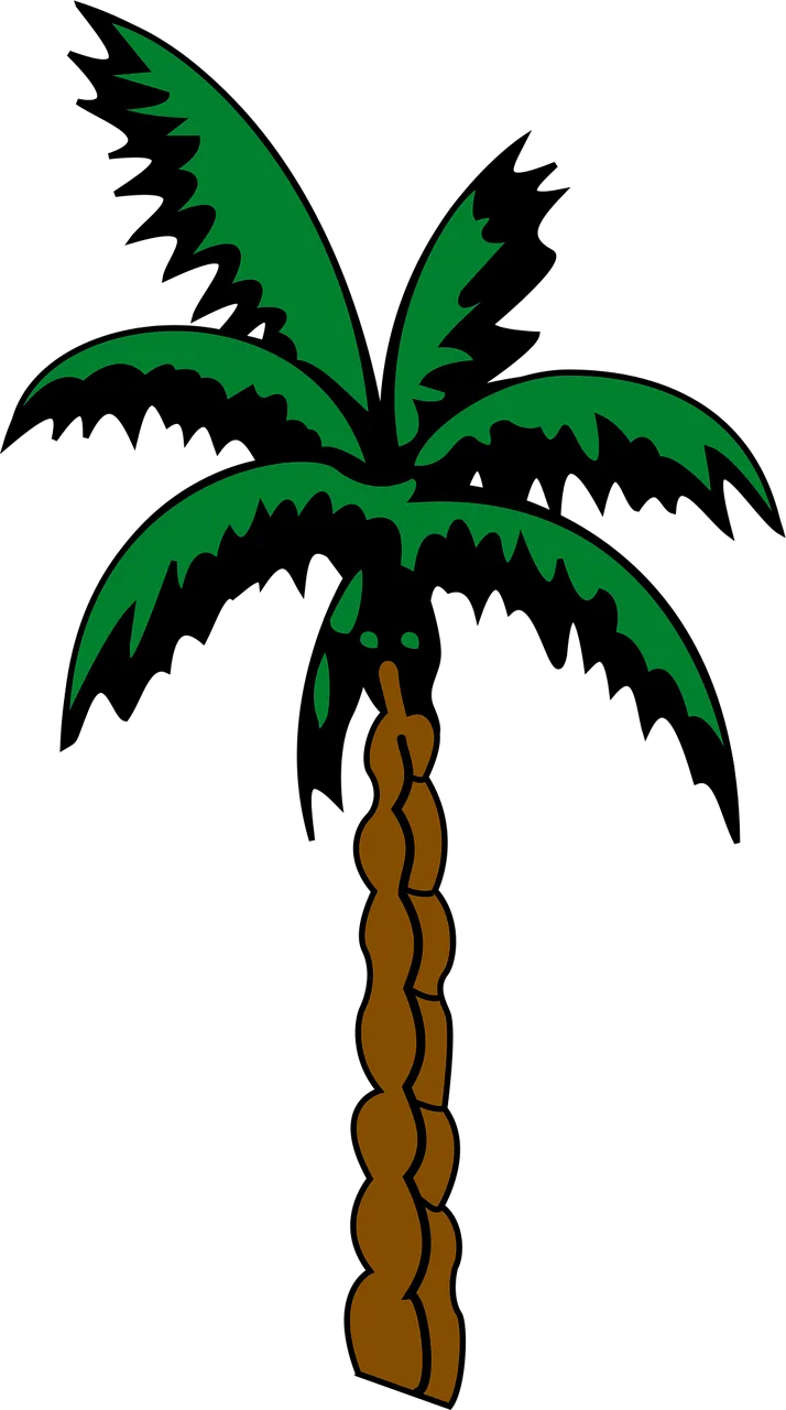 Palm Plant Tree Stickdatei – Natur