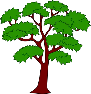 Mahogany Plant Tree Stickdatei