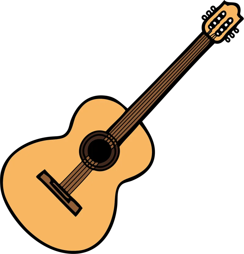 Acoustic guitar Guitar Music Stickdatei – Musik