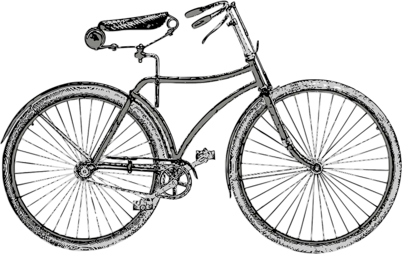 Bicycle Vintage Bike Stickdatei – Fahrzeuge