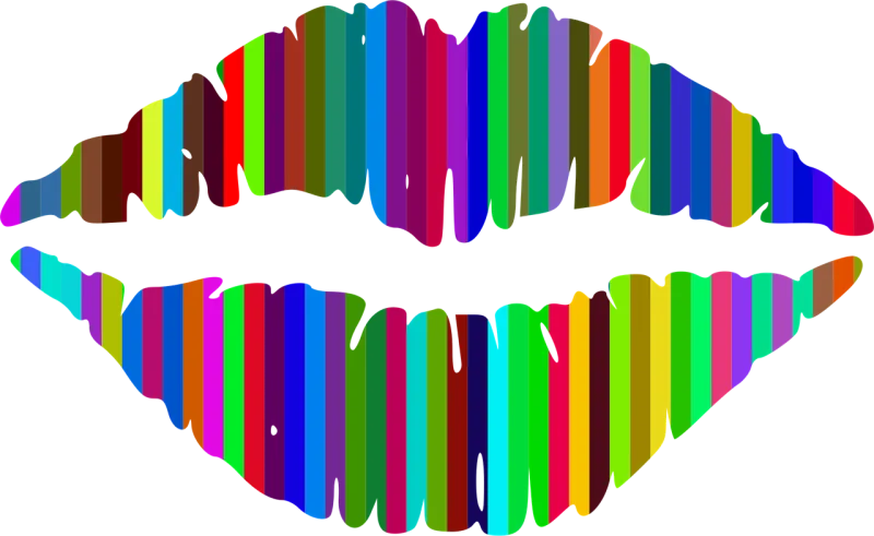 Abstract Art Chromatic Stickdatei – Herzen & Liebe