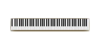 Full size Keyboard Music Stickdatei