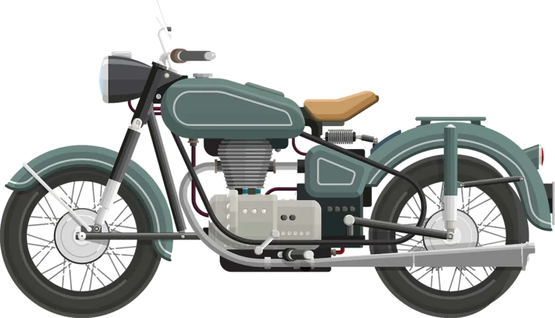 Art Bike Classic Stickdatei – Fahrzeuge