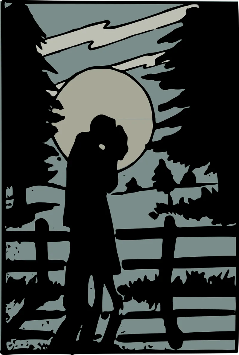 Kiss Love Man Stickdatei – Herzen & Liebe