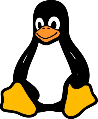 Linux Unix Tux Stickdatei