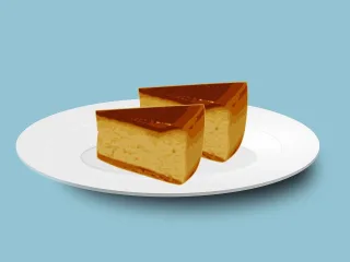Cheesecake Cake Plate Stickdatei