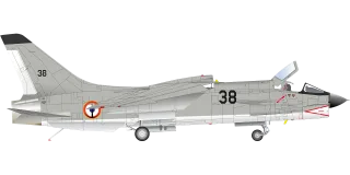 Airplane Crusader French Stickdatei