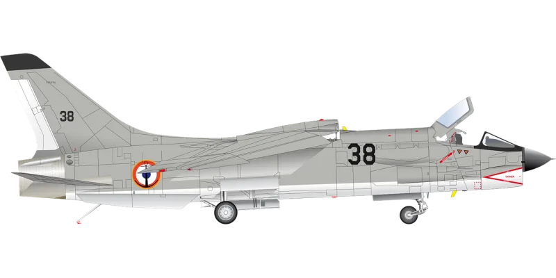 Airplane Crusader French Stickdatei – Kinder