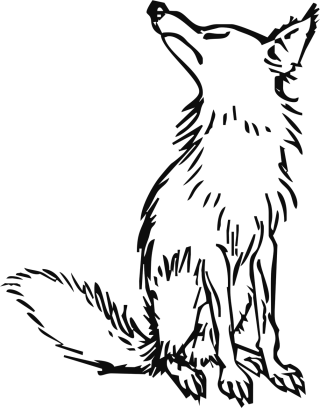 Canine Fairy tale Fox Stickdatei – Tiere