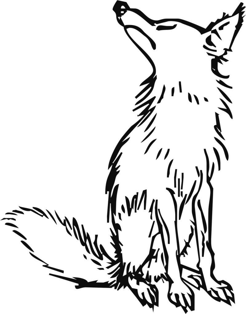 Canine Fairy tale Fox Stickdatei – Tiere