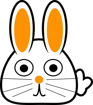Bunny Cartoon Rabbit Stickdatei