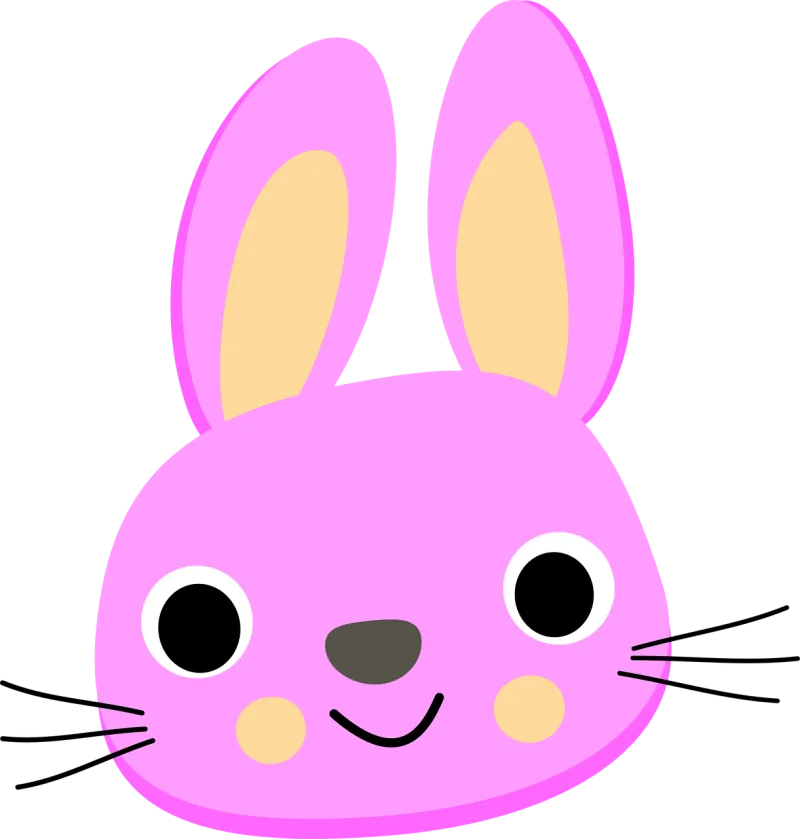 Bunny Cartoon Rabbit Stickdatei – Tiere