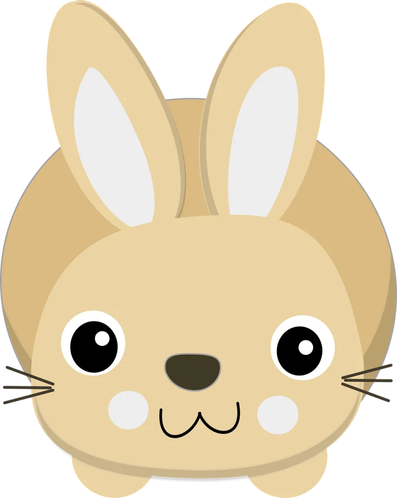 Bunny Cartoon Rabbit Stickdatei – Tiere