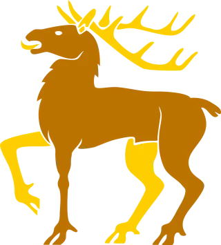 Animal Deer Nature Stickdatei