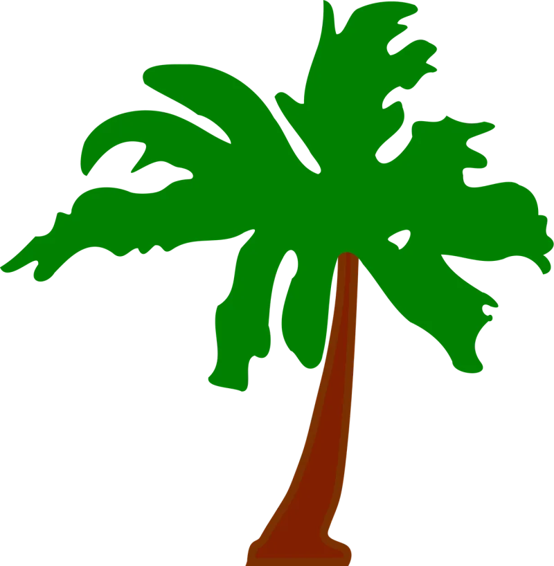 Palm Plant Tree Stickdatei – Natur