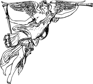 Angel Herald Heraldry Stickdatei