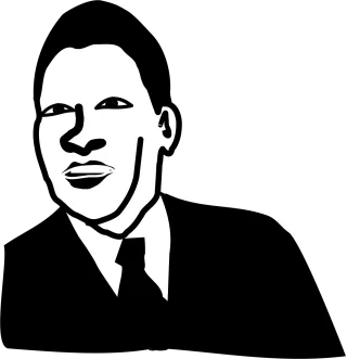 Man Pele Portrait Stickdatei
