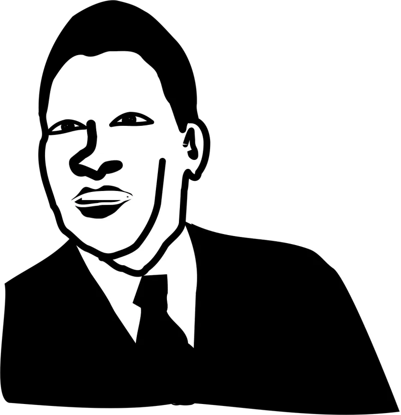 Man Pele Portrait Stickdatei – Sport