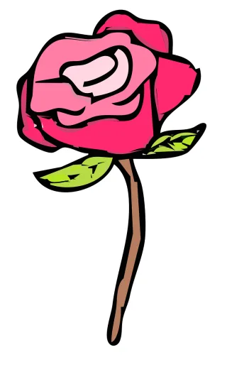 Flower Pink rose Flower background Stickdatei