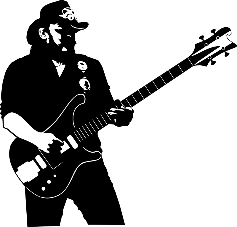 Bass Lemmy Music Stickdatei – Musik