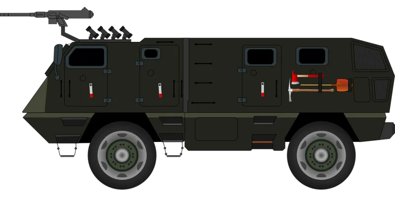 Vehicle Military Army Stickdatei – Fahrzeuge