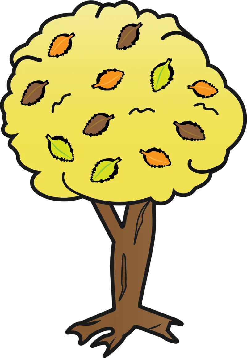 Autumn Nature Fall Stickdatei – Natur