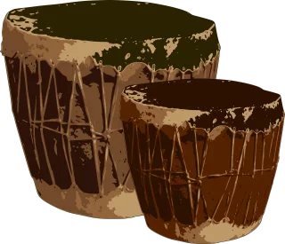 Drums Music Base Stickdatei