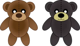 Bear Plush bear Toy Stickdatei