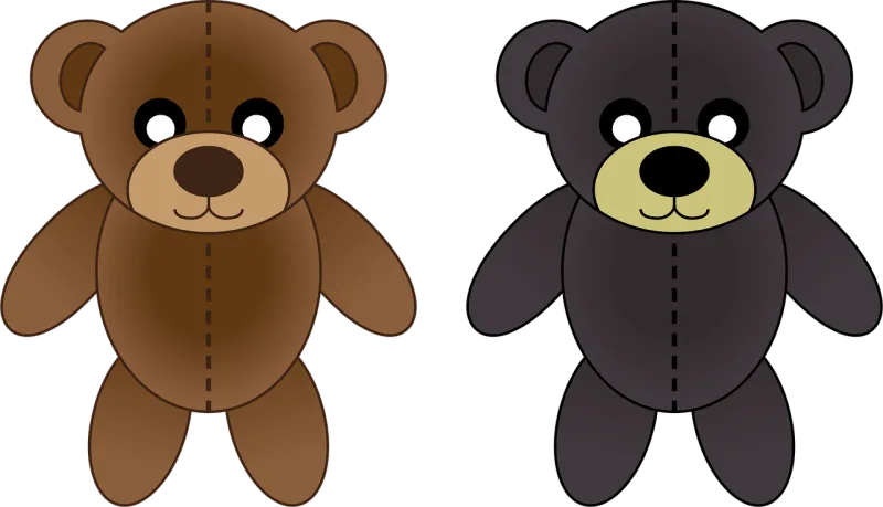 Bear Plush bear Toy Stickdatei – Kinder