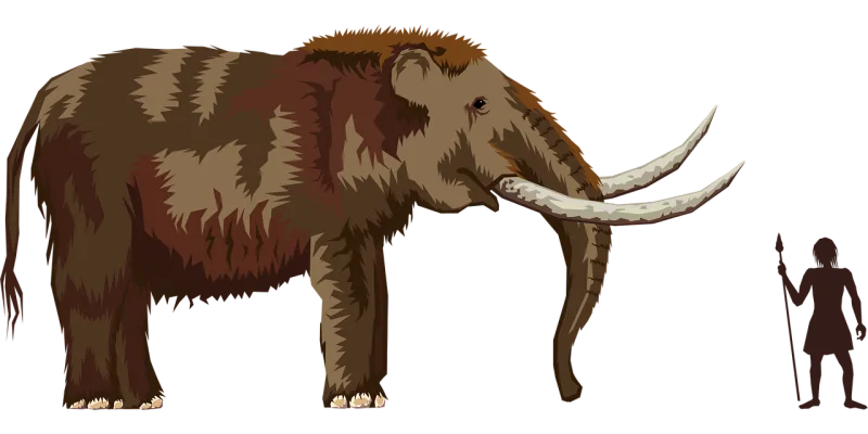 Elephant Mammoth Mastodon Stickdatei – Tiere