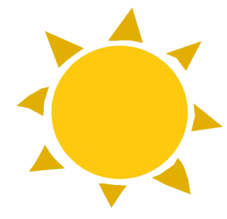 Sun Summer Heat Stickdatei