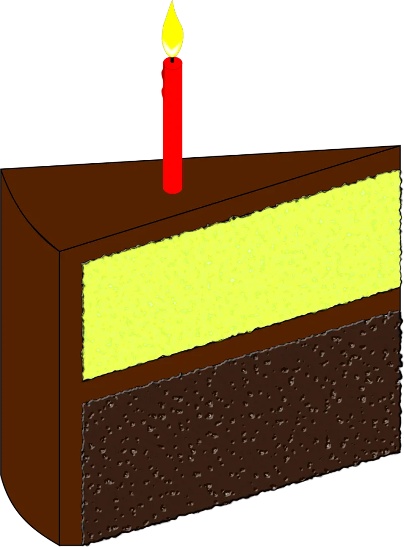 Cake Candle Flame Stickdatei – Essen & Trinken