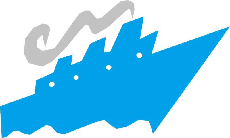 Cartoon Ship Tooned in Stickdatei – Fahrzeuge