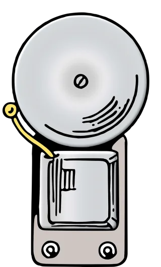 Alarm Bell Doorbell Stickdatei