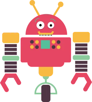 Robot Robotic Technology Stickdatei
