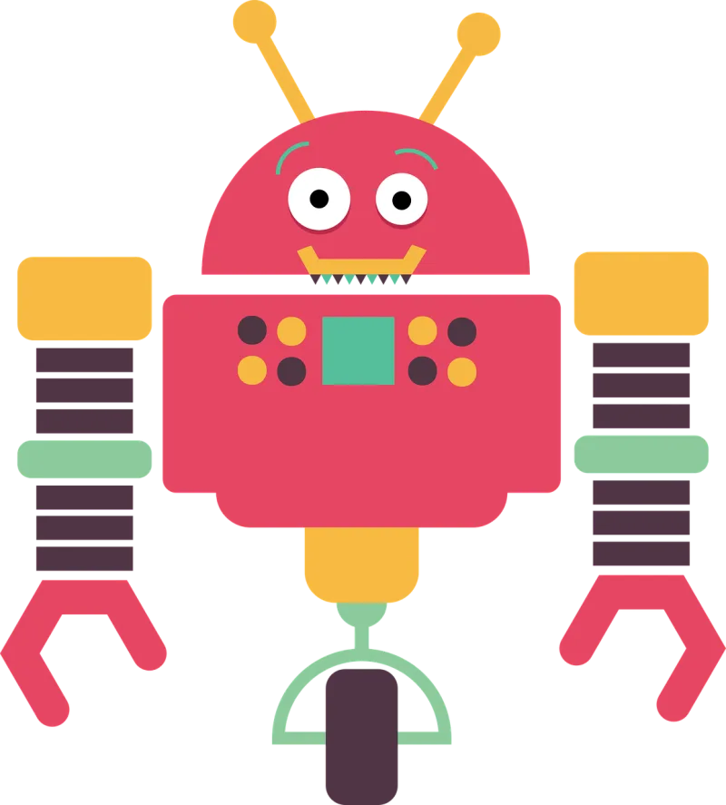 Robot Robotic Technology Stickdatei – Kinder