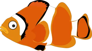 Cartoon Nature Fish Stickdatei