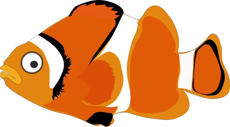 Cartoon Nature Fish Stickdatei – Tiere