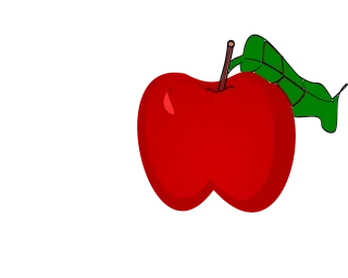 Apple Ripe Fruit Stickdatei – Essen & Trinken