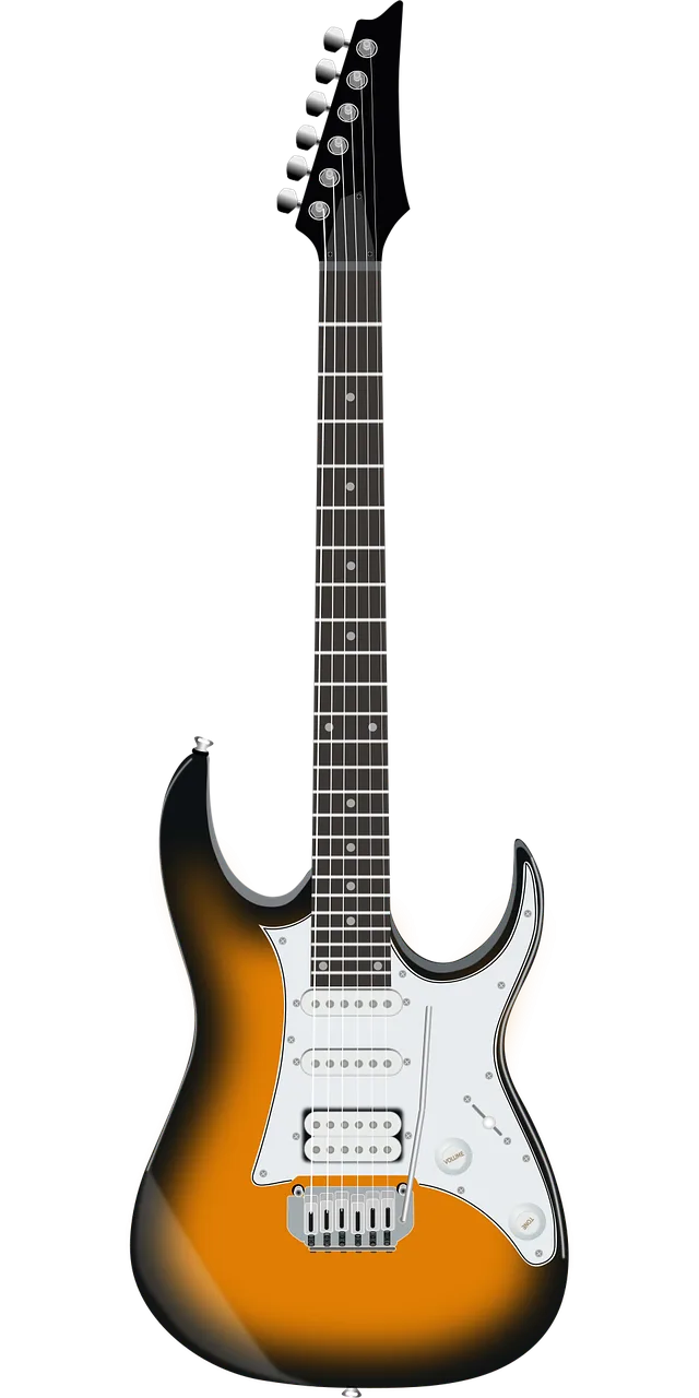 Guitar Instrument Music Stickdatei – Musik