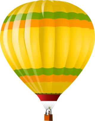 Air Aircraft Balloon Stickdatei