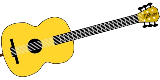 Guitar Instrument Music Stickdatei